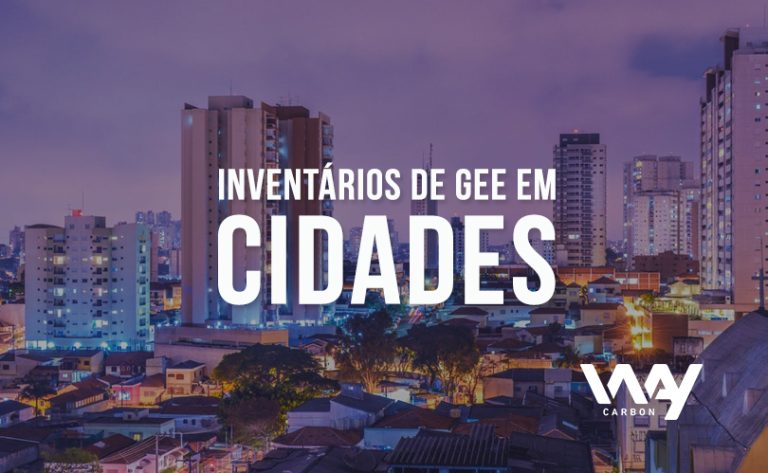 inventários de GEE em cidades